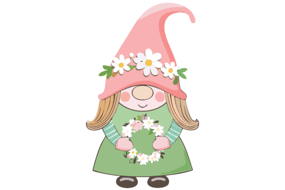 Download Flower Crown Gnome - Flower crown gnome Collection