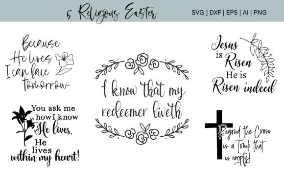 Download Religious Easter Bundle Cutting Files - Religious easter bundle Collection